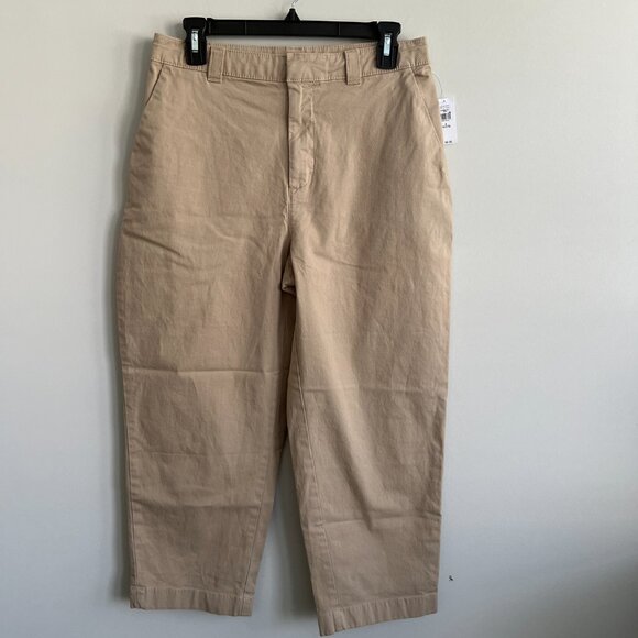 Gap Straight Up Khaki Pants Chino 4 Petite NWT - Picture 1 of 4